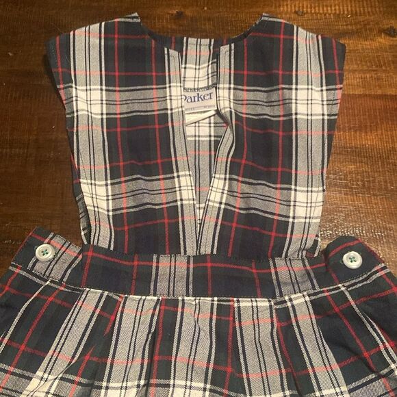 Parker Kids Plaid Dress - Blue and Red school uniform size 6 - Picture 2 of 5